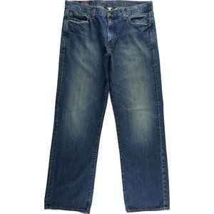 Lucky Brand Virtue Vintage Straight Hipster Wash Jeans Men's 34 C739